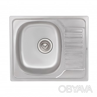 Кухонна мийка Qtap 5848 Micro Decor виготовлена з високоякісної нержавіючої стал. . фото 1