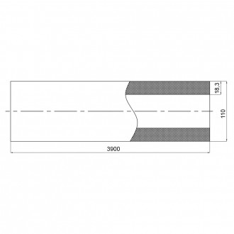 Труба PPR Blue Ocean 110х18,3 предназначена для прокладки трубопроводов горячего. . фото 3