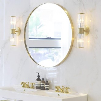 Кругле дзеркало - ідеальне доповнення до ванної кімнати, передпокою, гардеробу, . . фото 5
