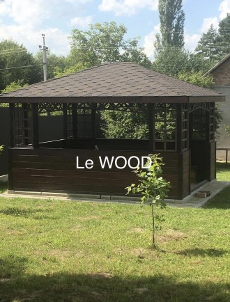 Компанія «Le WOOD» пропонує:
- каркасні дачні будинки, 
- дровітні. . фото 2