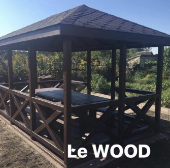 Компанія «Le WOOD» пропонує:
- каркасні дачні будинки, 
- дровітні. . фото 12