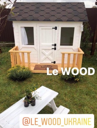Компанія «Le WOOD» пропонує:
- каркасні дачні будинки, 
- дровітні. . фото 9