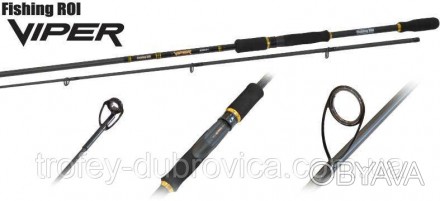 ОПИСАНИЕ
Спиннинги Fishing ROI Viper представленны на рынке 7ю моделями длиной о. . фото 1