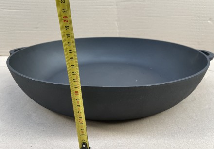 
Сковорода жаровня чавунна діаметр 50 см, висота 10 см, вага 9,8 кг. 
Виробництв. . фото 10