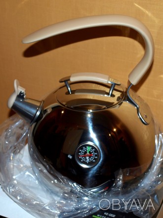 Чайник объёмом 2,4 л от Zepter International с термометром.
Подходит для любой . . фото 1