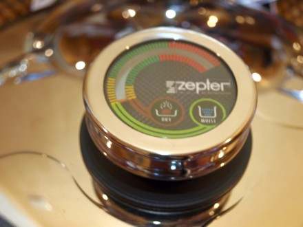Новая посуда WOK от Zepter с двумя ручками и крышкой с термоконтроллером. Подход. . фото 8