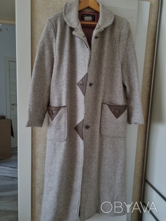 Продам женское пальто(демисезонное и зимнее) р.50,рост 170 см,б\у,отличное состо. . фото 1