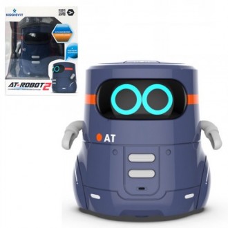 Умный робот с сенсорным управлением и обучающими карточками "AT-ROBOT 2" арт. AT. . фото 2