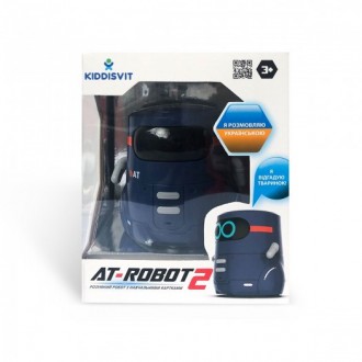 Умный робот с сенсорным управлением и обучающими карточками "AT-ROBOT 2" арт. AT. . фото 6