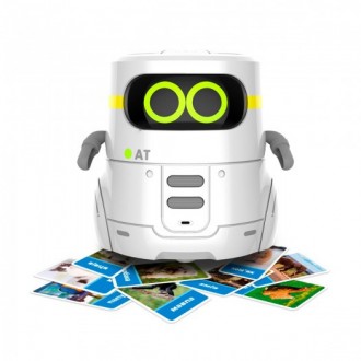Умный робот с сенсорным управлением и обучающими карточками "AT-ROBOT 2" арт. AT. . фото 6