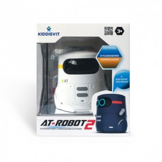 Умный робот с сенсорным управлением и обучающими карточками "AT-ROBOT 2" арт. AT. . фото 7