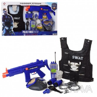 Игровой набор полицейского Police Force арт. P 013 B
Увлекательный набор для реб. . фото 1