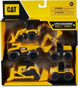 Включает в себя 5 мини-автомобилей: Cat Construction Little Machines 5 Pack вклю. . фото 9