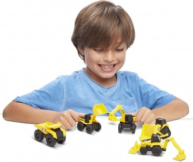 Включает в себя 5 мини-автомобилей: Cat Construction Little Machines 5 Pack вклю. . фото 6