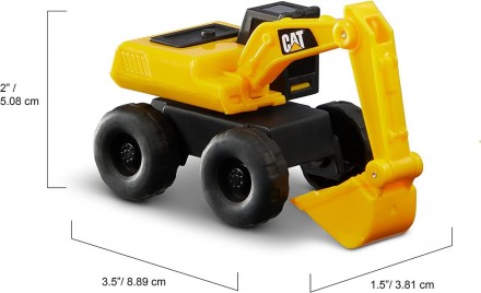 Включает в себя 5 мини-автомобилей: Cat Construction Little Machines 5 Pack вклю. . фото 7