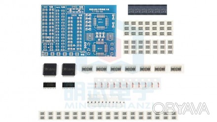 Вы никогда не паяли SMD компоненты? Предлагаем отличный набор для практики пайки. . фото 1