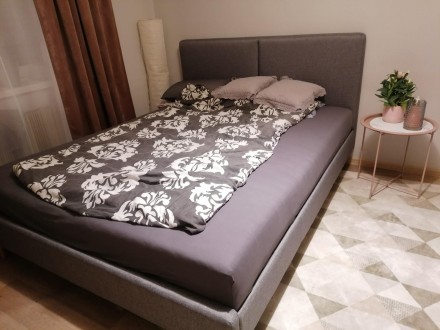 
Двоспальне ліжко Acoma 160X200 Сірий : стильна і сучасна модель від меблевої ко. . фото 4