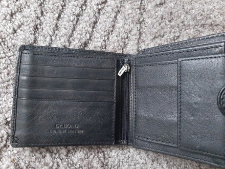 Кожаный мужской кошелек DR. BOND M53 black

Оформление заказа - полная оплата,. . фото 5