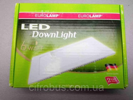 Точковий світильник Eurolamp LED-DLS-6/3.
Внимание! Комісійний товар. Уточнюйте . . фото 2