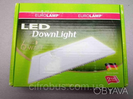 Точковий світильник Eurolamp LED-DLS-6/3.
Внимание! Комісійний товар. Уточнюйте . . фото 1