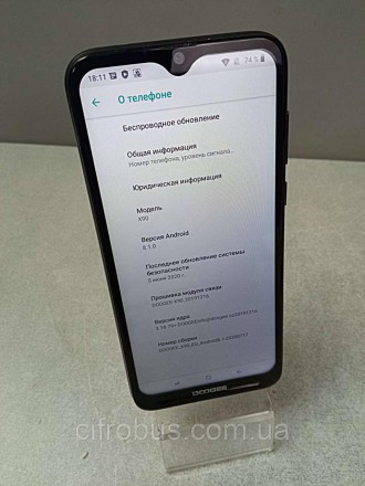 Doogee X90 Dual Sim Black, 6.1 (1280х600) IPS / MediaTek MT6580A / ОЗП 1 ГБ / 16. . фото 6