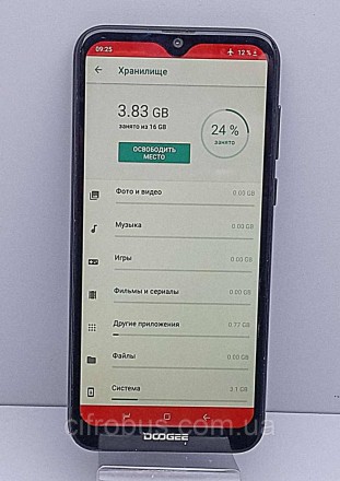Doogee X90 Dual Sim Black, 6.1 (1280х600) IPS / MediaTek MT6580A / ОЗП 1 ГБ / 16. . фото 5