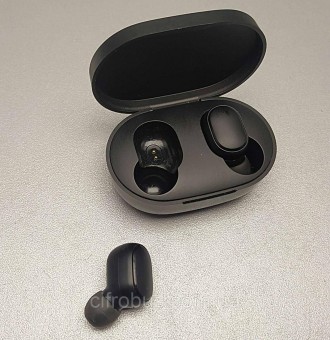 Bluetooth-навушники з мікрофоном, вставні (затички), час роботи 4 год, імпеданс . . фото 4