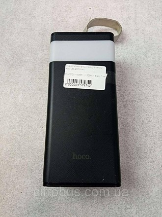 Powerbank Hoco 86 - портативний акумулятор потужністю 40000mAh, оснащений входом. . фото 2