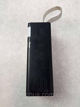 Powerbank Hoco 86 - портативний акумулятор потужністю 40000mAh, оснащений входом. . фото 3