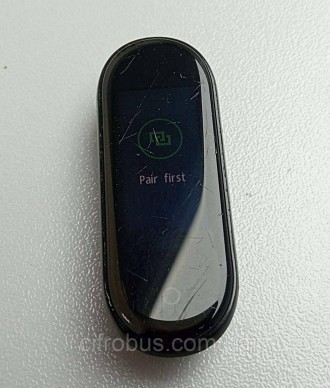 Фітнес-браслет, вологозахищений, сенсорний AMOLED-екран, 0.95", повідомлення про. . фото 3