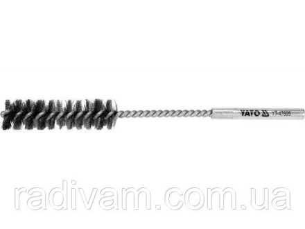 щітка YATO YT-47697
розміри 32x65x200 мм
матеріал ручки сталь
матеріал щетини не. . фото 3