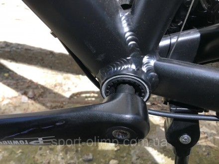 Велосипед найнер Crosser AL-LEON 29" (рама 19, 21S) Hidraulic Shimano черно-сини. . фото 10