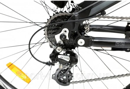 Велосипед найнер Crosser Raptor 29" (16,9 рама, 24S), Hidraulic Shimano ALTUS чо. . фото 10