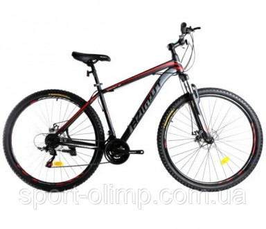 Велосипед найнер Azimut 29" D рама 17 чорно-червоний
Azimut 40D - це універсальн. . фото 2
