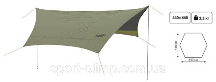 Тент Tramp Lite Tent green
Данная модель станет идеальным решением для отдыха на. . фото 2