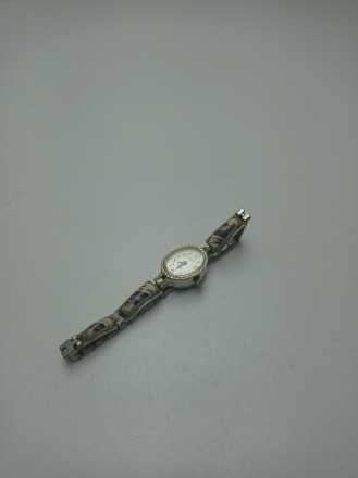 Механічний жіночий годинник, 17 каменів, ручний завод механізму, металевий ремін. . фото 7