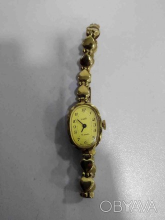 Часы Luch 15 jewels. Часы женские наручные механические, с металлическим браслет. . фото 1