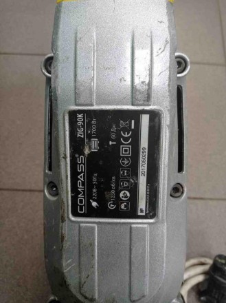 Відбійний молоток COMPASS ZIG-90K. Тип патрона: шестигранник; Потужність: 1700 В. . фото 7