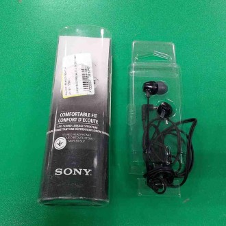 Sony EX-15 Black навушники вставні (затички), закриті чутливість 100 дБ/мВт, імп. . фото 2