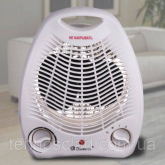 Тепловентилятор побутовий Domotec MS-5901 обігрівач електричний 2000 Вт спіральн. Каменское. фото 1 Тепловентилятор побутовий Domotec MS-5901 обігрівач електричний 2000 Вт спіральн. Каменское. фото 1