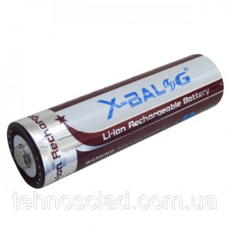 Літій-іонна X-Balog акумуляторна батарейка 18650 ємність 8800 mAh напруга 4.2V п. . фото 7