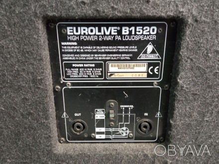 Behringer Eurolive B1520
Внимание! Комиссионный товар. Уточняйте наличие и компл. . фото 1