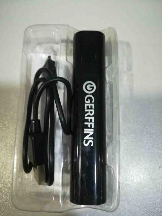 Внешняя универсальная аккумуляторная батарея Gerffins G200 с USB-разъёмом предна. . фото 4