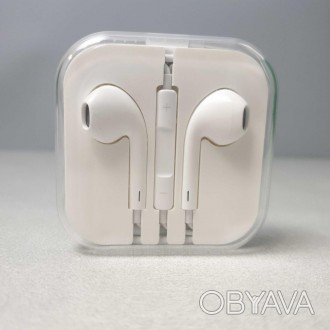 Навушники Apple EarPods (копія)
- Тип навушників: Вкладки;
- Тип підключення: Др. . фото 1