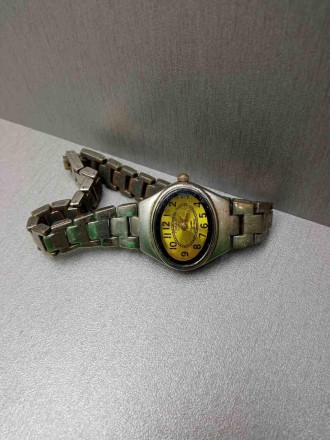 Кварцовий наручний годинник, чоловічий, аналоговий, корпус зі сталі, водонепрони. . фото 5