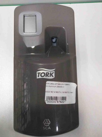 Освіжувач повітря Б/У Tork Aluminium 256055 A1. . фото 5 Об'єм/вага 75 мл
Висота (Габарит Y), мм168
Ширина (Габарит X), мм84
Глибина (Габ. . фото 5