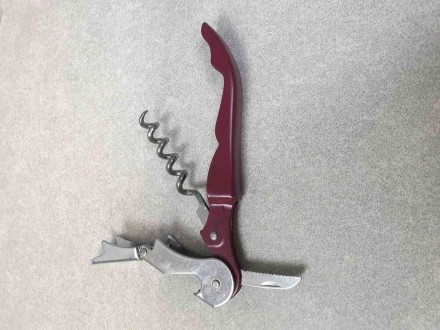 Нож официанта открывалка + штопор. Классический инструмент для откупоривания вин. . фото 3