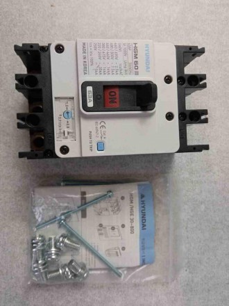 Автоматичний вимикач Hyundai HGM60E-F
Тип розчіплювача — регульований
Монтажне в. . фото 3