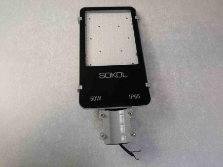 Світильник вуличний Sokol LED-SLF 50 W aluminium 6500 К IP65
Потужність, Вт 50 В. . фото 3