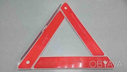 Знак аварийной остановки – это красный треугольник, который при необходимости вы. . фото 1